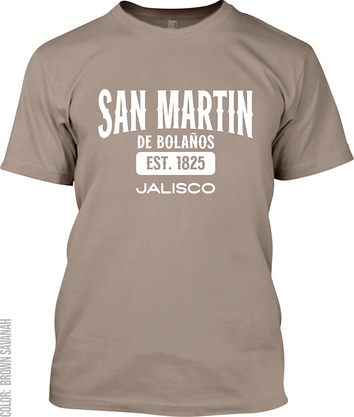 San Martin De Bolaños, Jalisco Athletic T-Shirt