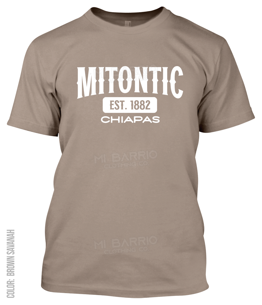 Mitontic, Chiapas Athletic T-Shirt