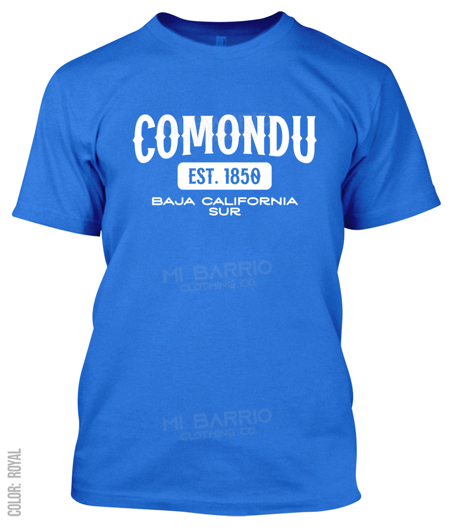 Comondu, Baja California Sur Athletic T-Shirt