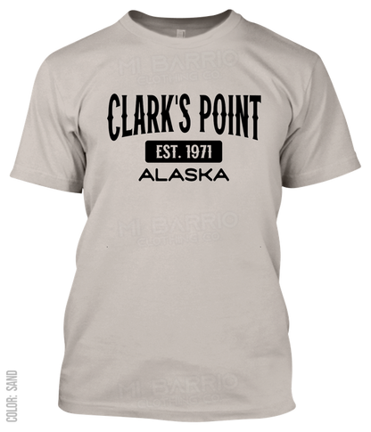 Clark's Point, Alaska Athletic T-Shirt