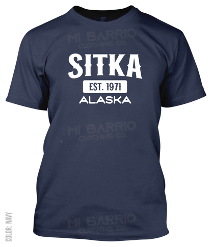 Sitka, Alaska Athletic T-Shirt