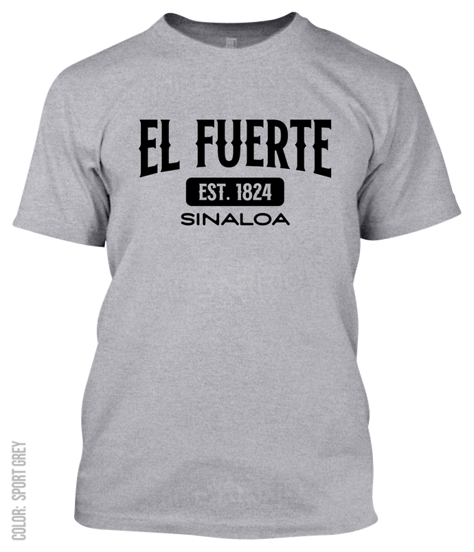 El Fuerte, Sinaloa Athletic T-Shirt