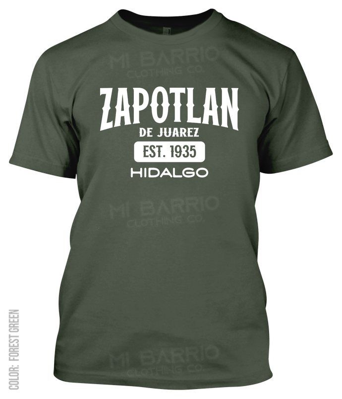 Zapotlan De Juarez, Hidalgo Athletic T-Shirt