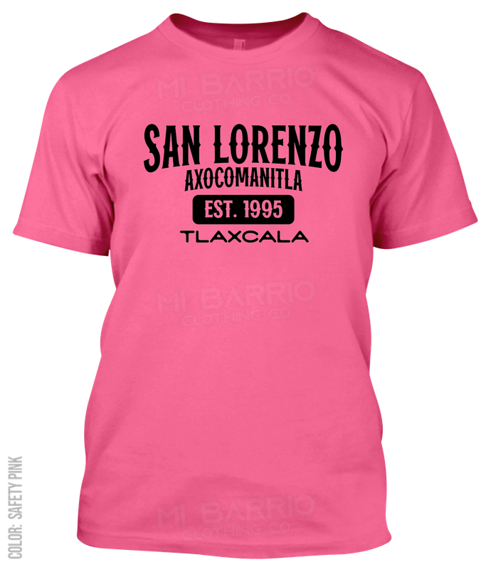 San Lorenzo Axocomanitla, Tlaxcala Athletic T-Shirt