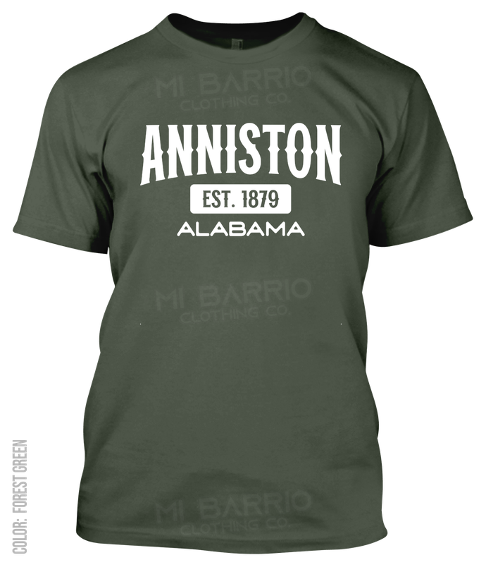 Anniston, Alabama Athletic T-Shirt