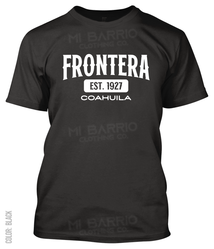 Frontera, Coahuila Athletic T-Shirt