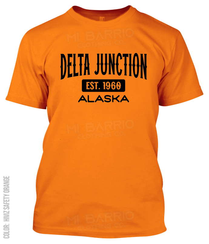 Delta Junction, Alaska Athletic T-Shirt