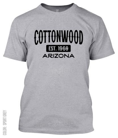 Cottonwood, Arizona Athletic T-Shirt
