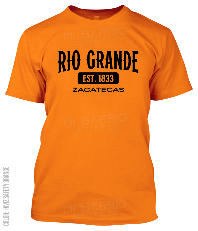 Rio Grande, Zacatecas Athletic T-Shirt
