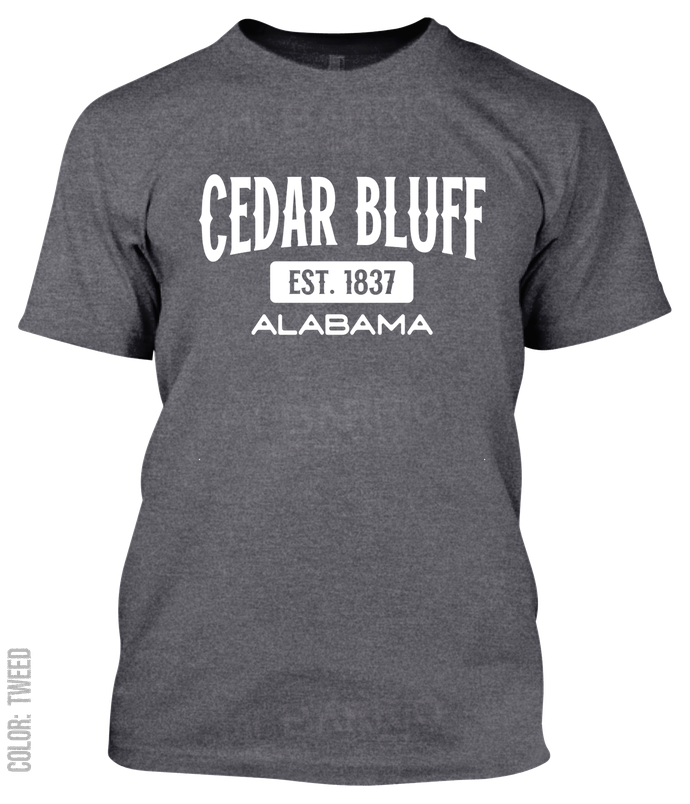 Cedar Bluff, Alabama Athletic T-Shirt