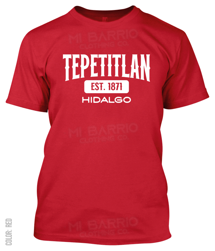 Tepetitlan, Hidalgo Athletic T-Shirt
