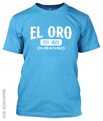 El Oro, Durango Athletic T-Shirt