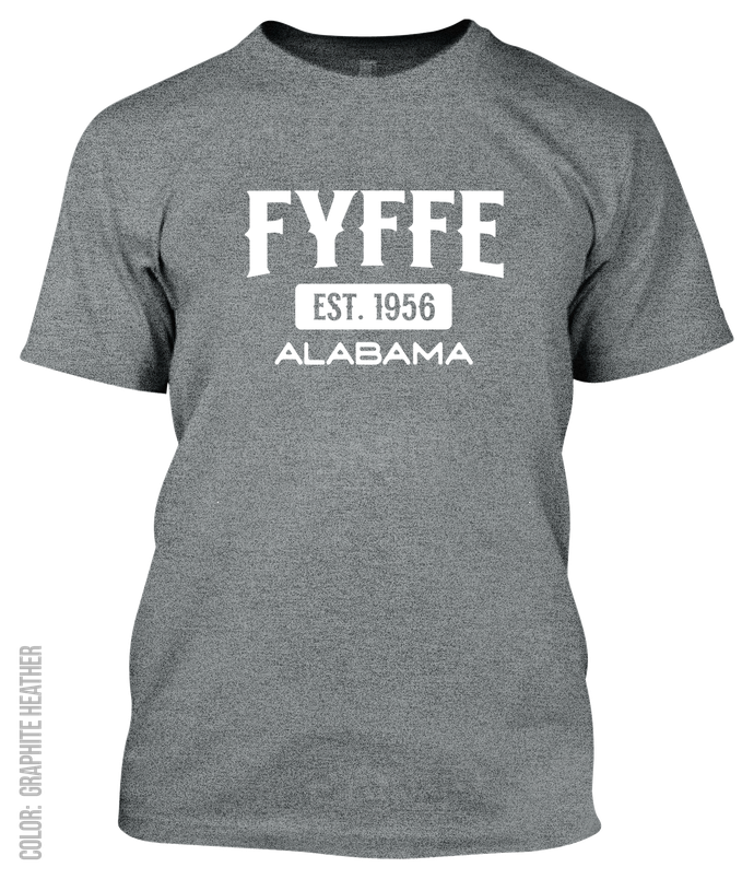 Fyffe, Alabama Athletic T-Shirt