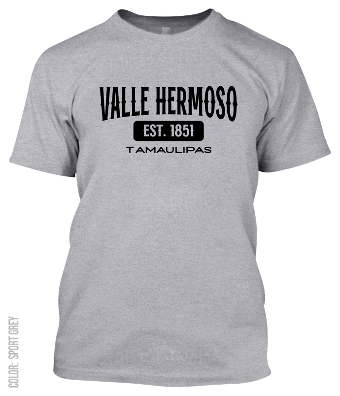 Valle Hermoso, Tamaulipas Athletic T-Shirt