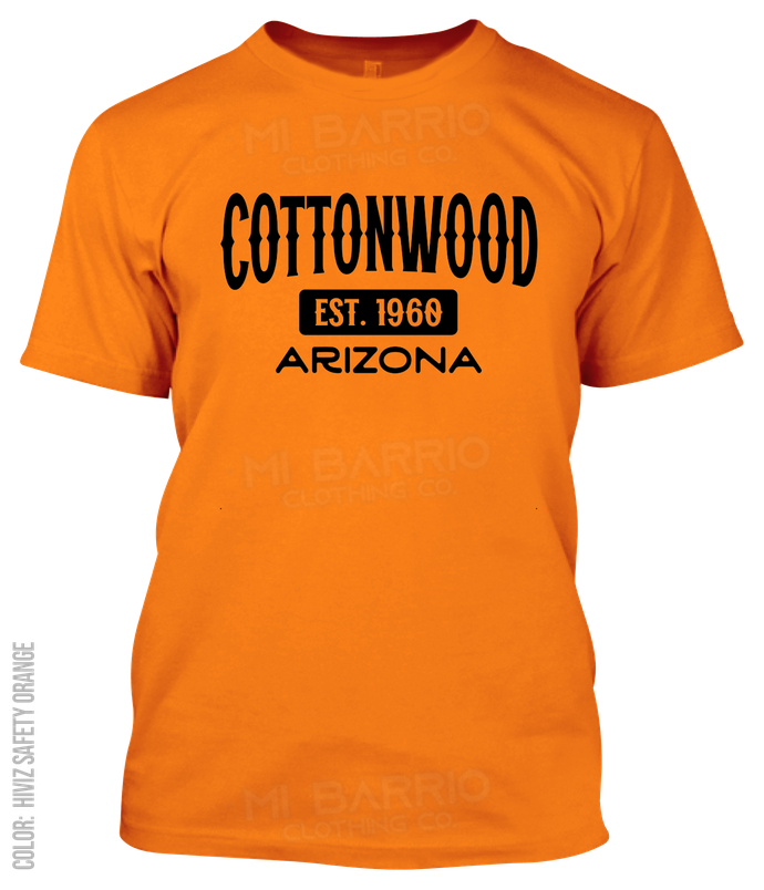 Cottonwood, Arizona Athletic T-Shirt