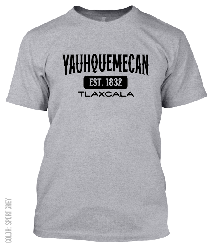 Yauhquemecan, Tlaxcala Athletic T-Shirt