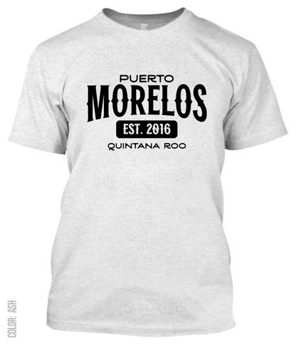 Puerto Morelos, Quintana Roo Athletic T-Shirt