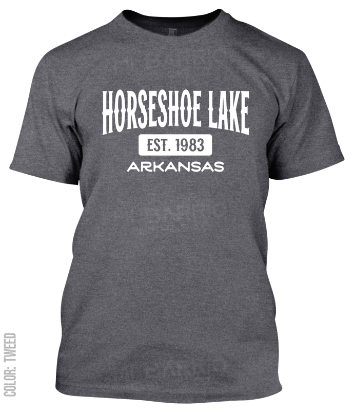 Horseshoe Lake, Arkansas Athletic T-Shirt