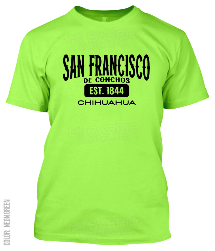 San Francisco De Conchos, Chihuahua Athletic T-Shirt