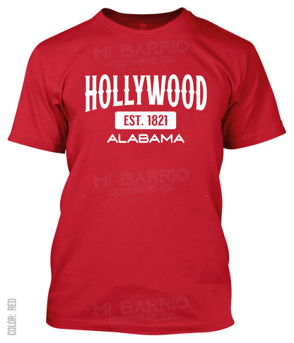 Hollywood, Alabama Athletic T-Shirt
