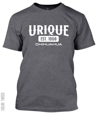 Urique, Chihuahua Athletic T-Shirt
