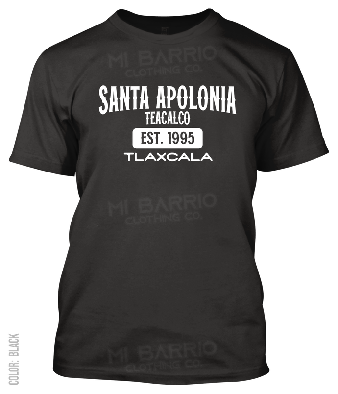 Santa Apolonia Teacalco, Tlaxcala Athletic T-Shirt