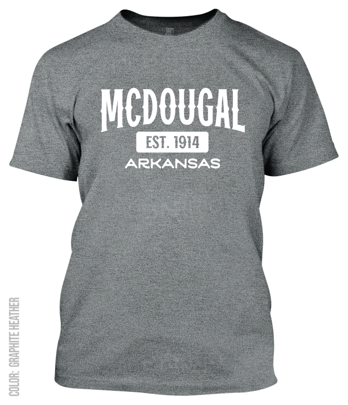 Mcdougal, Arkansas Athletic T-Shirt