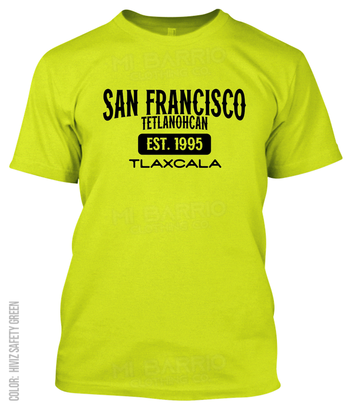 San Francisco Tetlanohcan, Tlaxcala Athletic T-Shirt