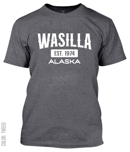 Wasilla, Alaska Athletic T-Shirt