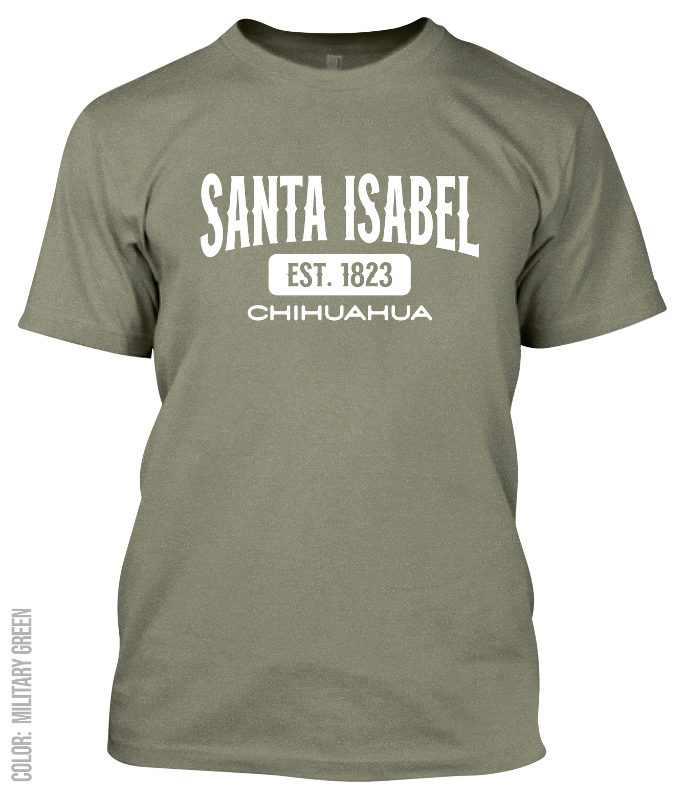 Santa Isabel, Chihuahua Athletic T-Shirt