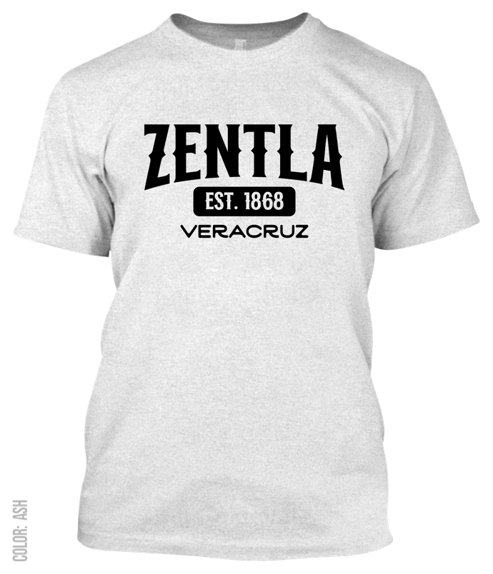 Zentla, Veracruz Athletic T-Shirt