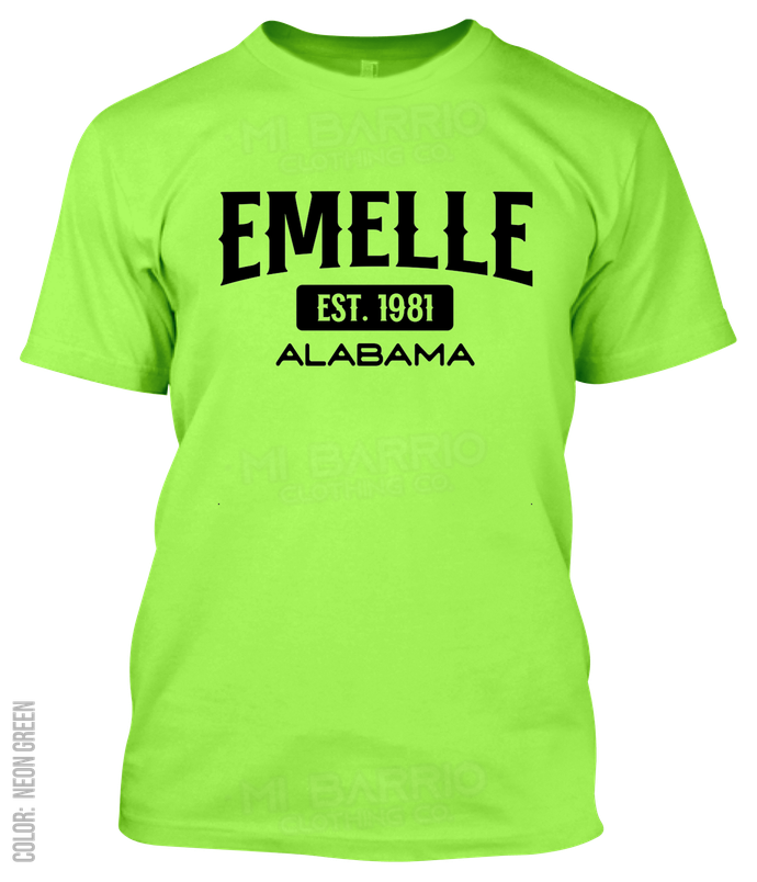 Emelle, Alabama Athletic T-Shirt