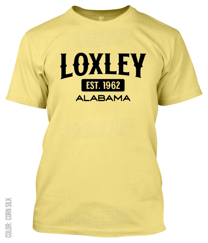 Loxley, Alabama Athletic T-Shirt