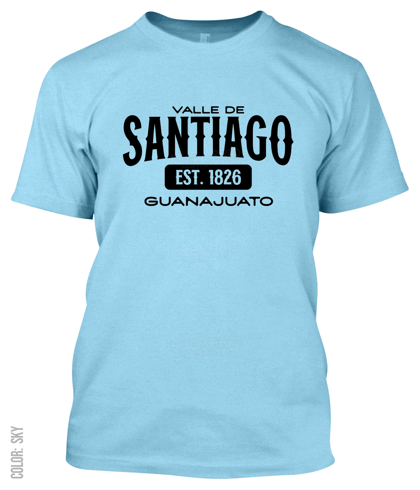Valle De Santiago, Guanajuato Athletic T-Shirt
