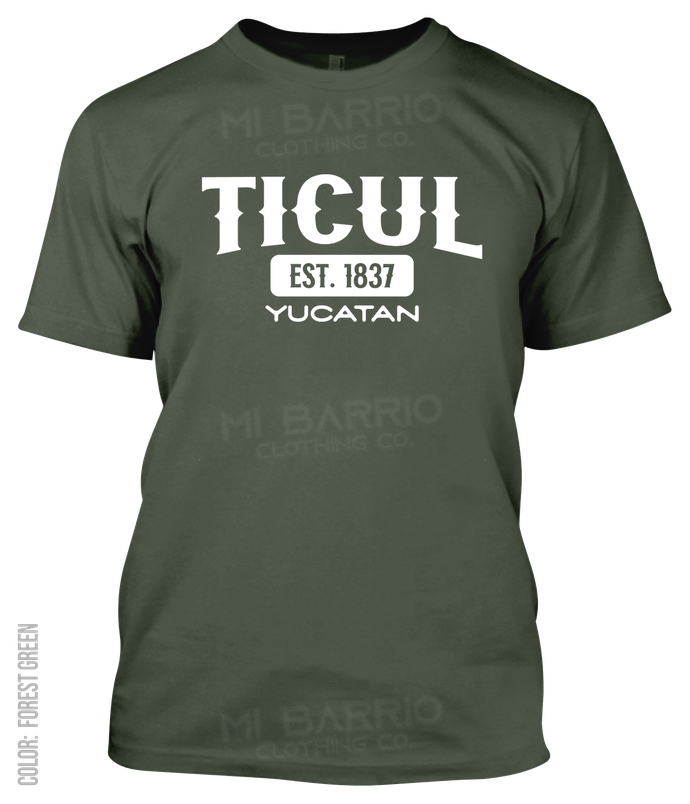 Ticul, Yucatan Athletic T-Shirt
