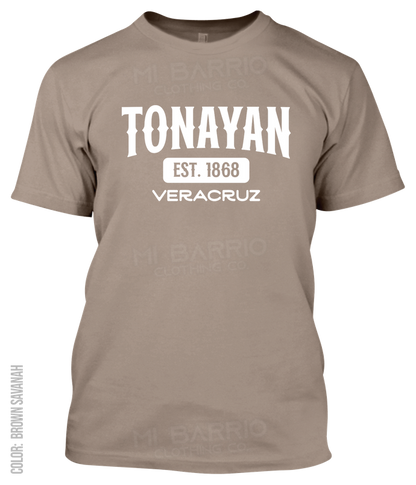 Tonayan, Veracruz Athletic T-Shirt