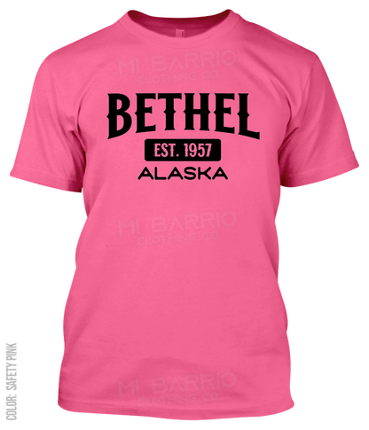 Bethel, Alaska Athletic T-Shirt