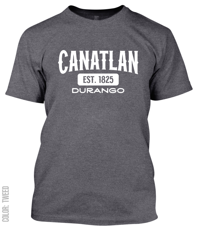 Canatlan, Durango Athletic T-Shirt