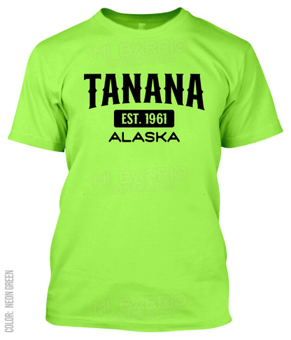 Tanana, Alaska Athletic T-Shirt