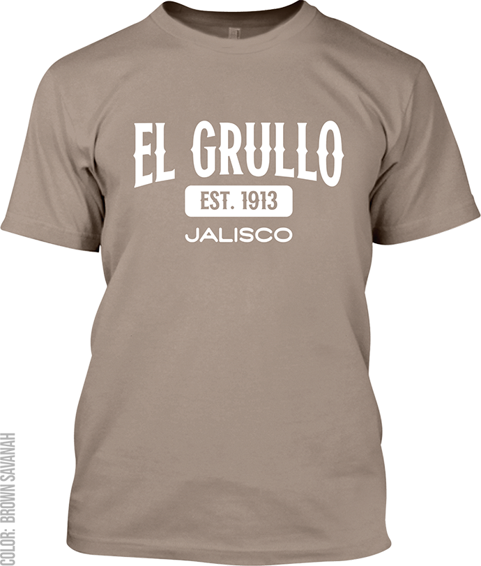 El Grullo, Jalisco Athletic T-Shirt