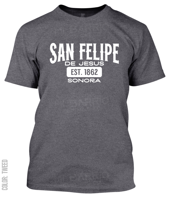 San Felipe De Jesus, Sonora Athletic T-Shirt
