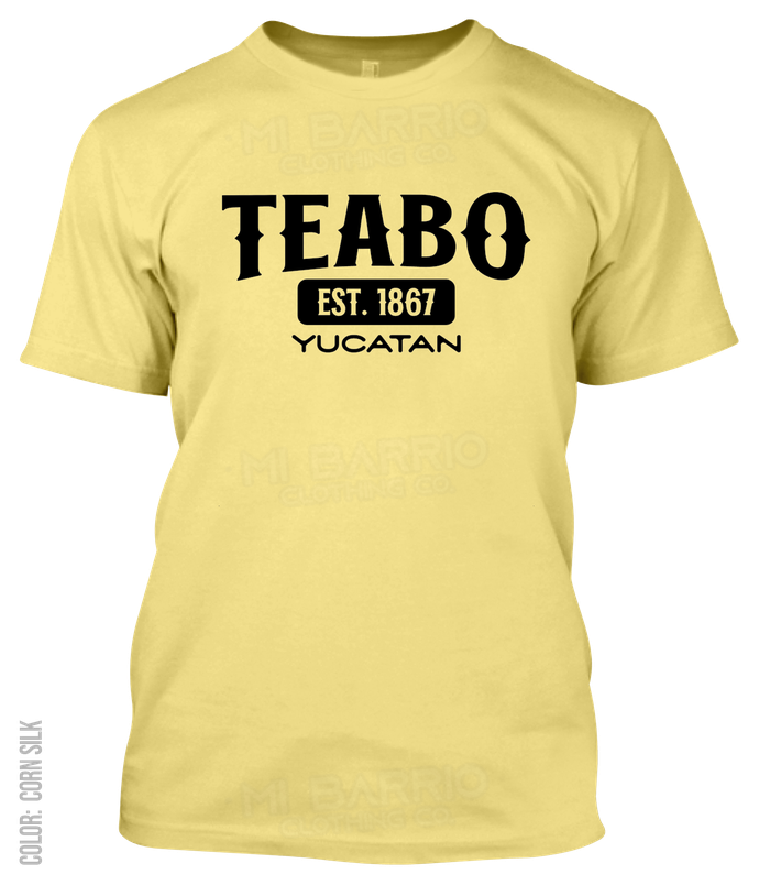 Teabo, Yucatan Athletic T-Shirt