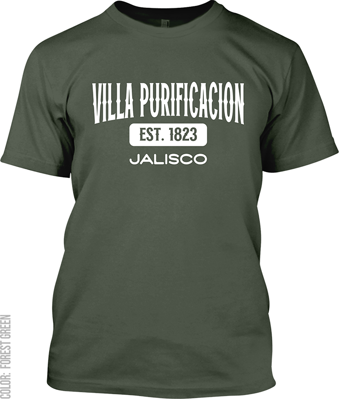 Villa Purificacion, Jalisco Athletic T-Shirt