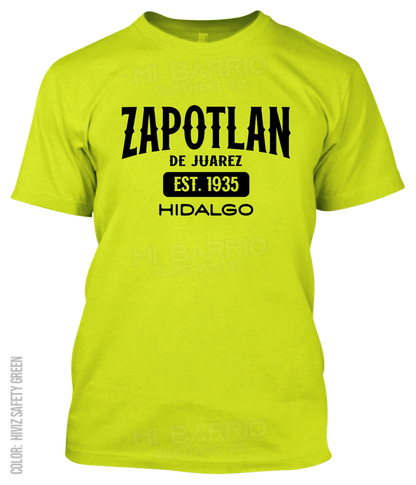 Zapotlan De Juarez, Hidalgo Athletic T-Shirt