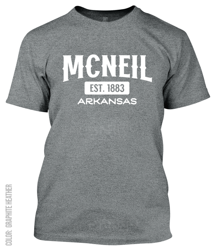 Mcneil, Arkansas Athletic T-Shirt