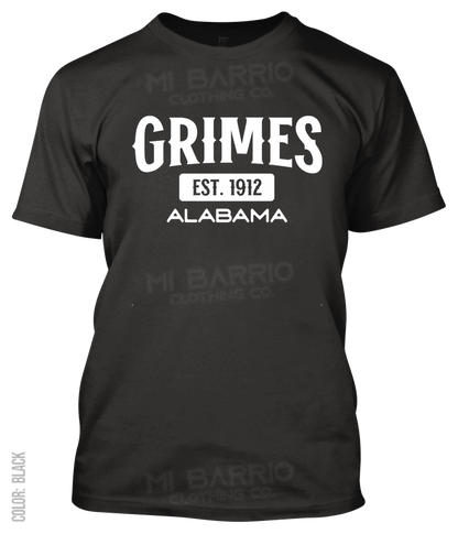 Grimes, Alabama Athletic T-Shirt