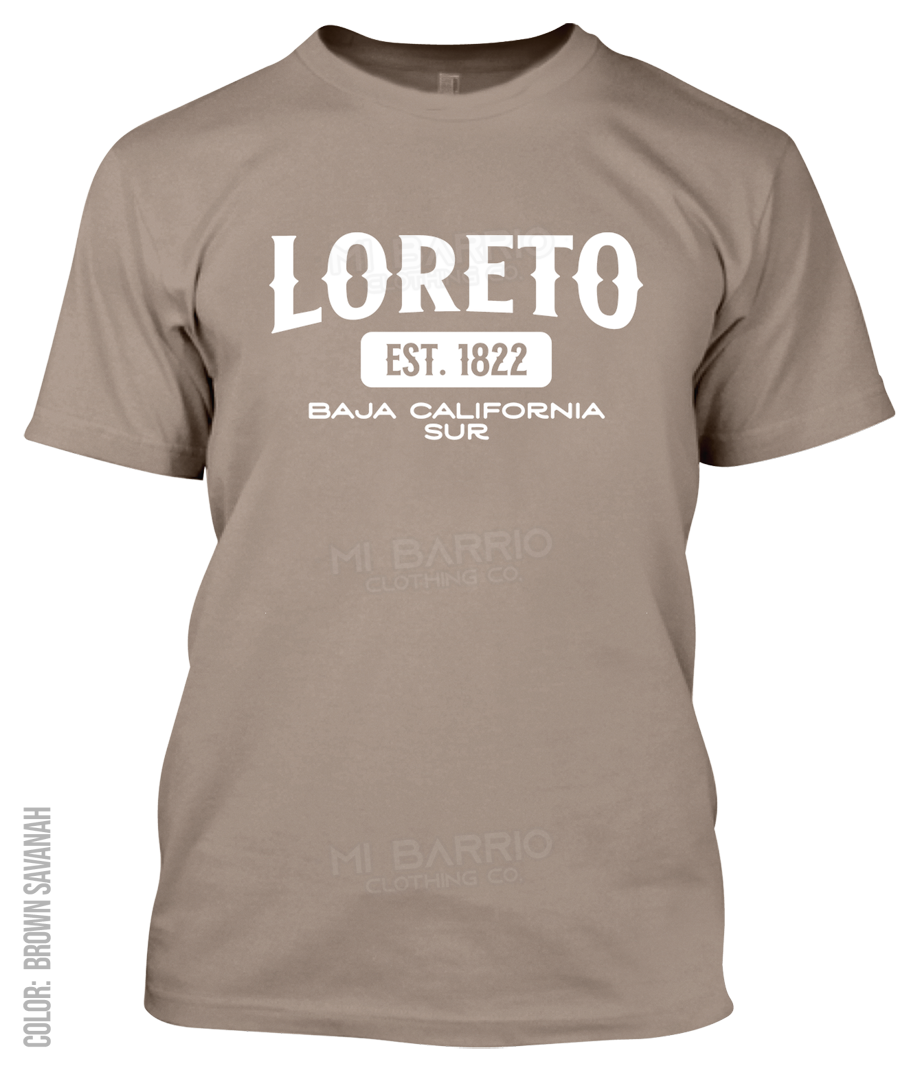 Loreto, Baja California Sur Athletic T-Shirt
