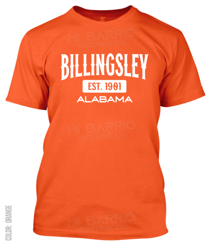 Billingsley, Alabama Athletic T-Shirt