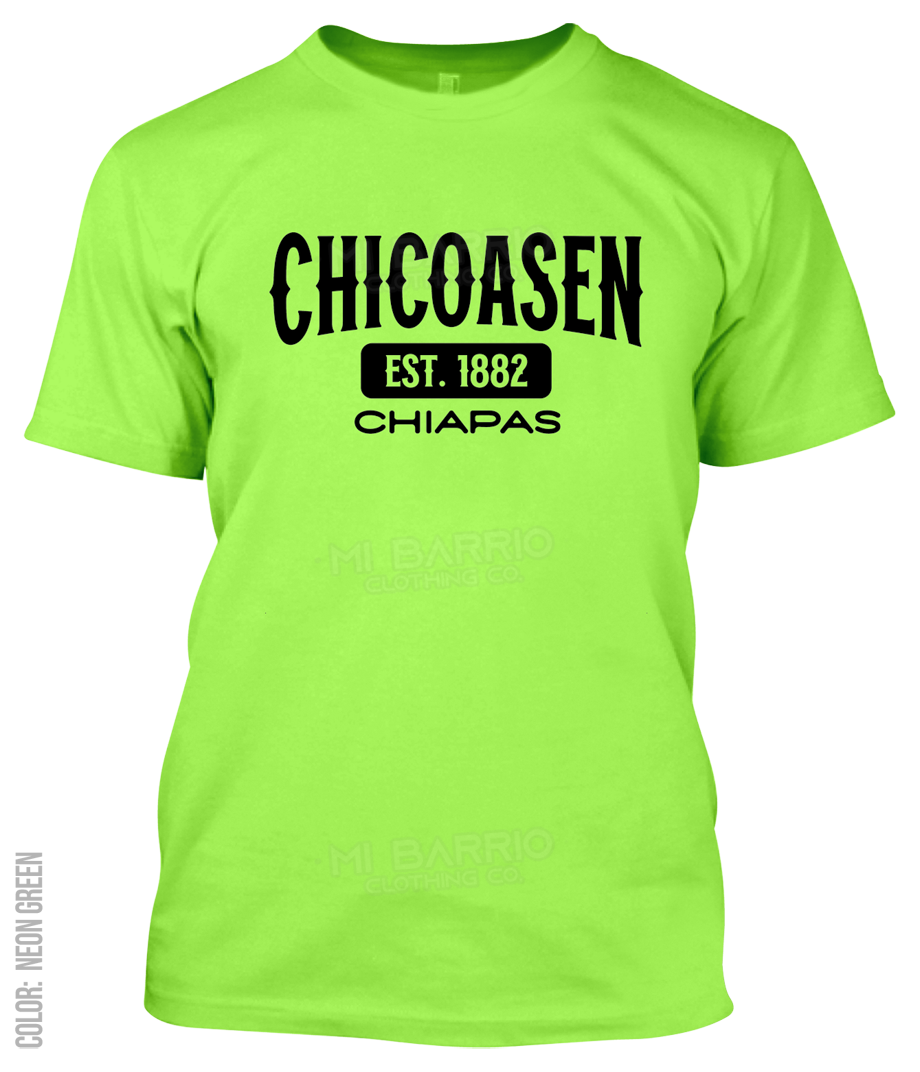 Chicoasen, Chiapas Athletic T-Shirt
