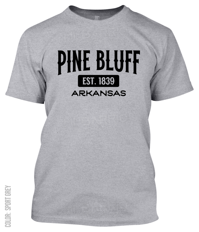 Pine Bluff, Arkansas Athletic T-Shirt